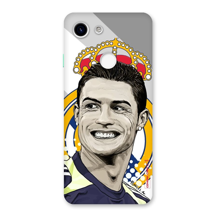 Ronaldo Madrid King Back Case for Google Pixel 3