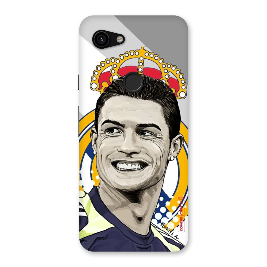Ronaldo Madrid King Back Case for Google Pixel 3a