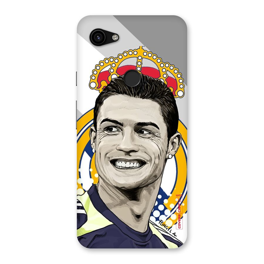 Ronaldo Madrid King Back Case for Google Pixel 3a XL