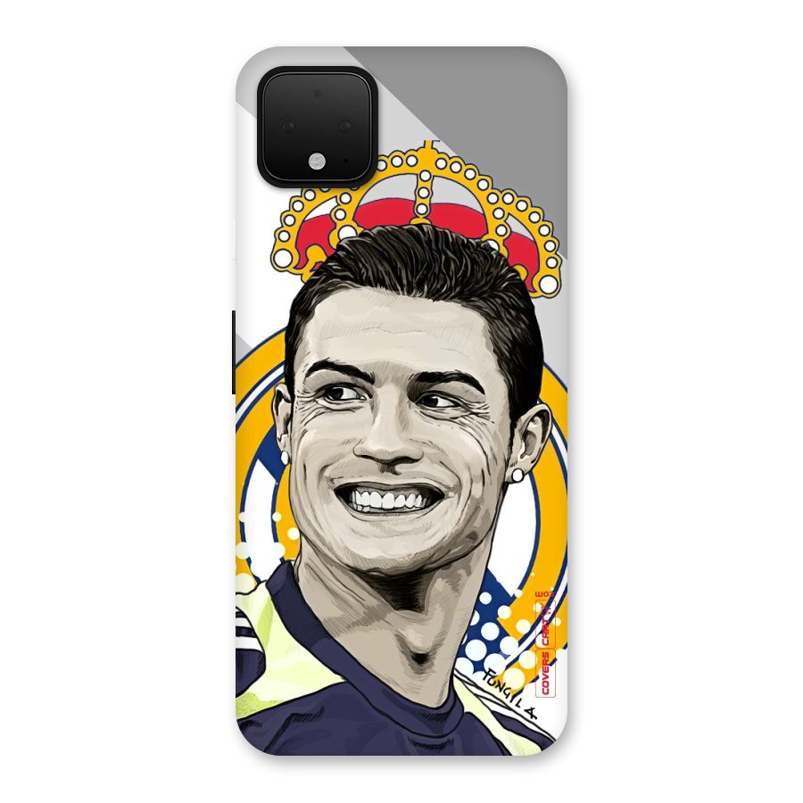 Ronaldo Madrid King Back Case for Google Pixel 4 XL