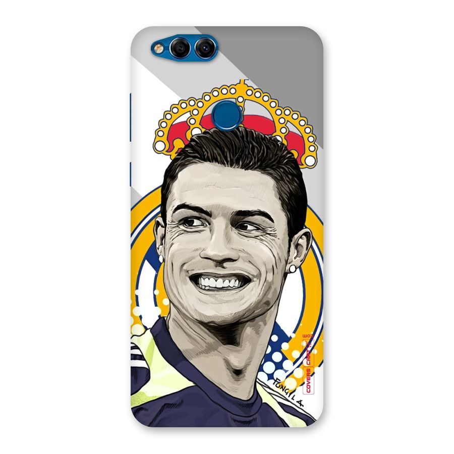 Ronaldo Madrid King Back Case for Honor 7X