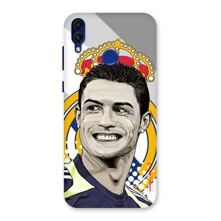 Ronaldo Madrid King Back Case for Honor 8C