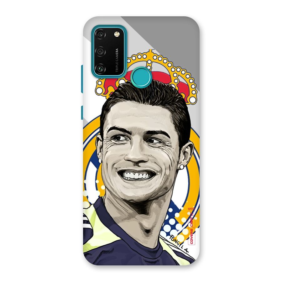 Ronaldo Madrid King Back Case for Honor 9A