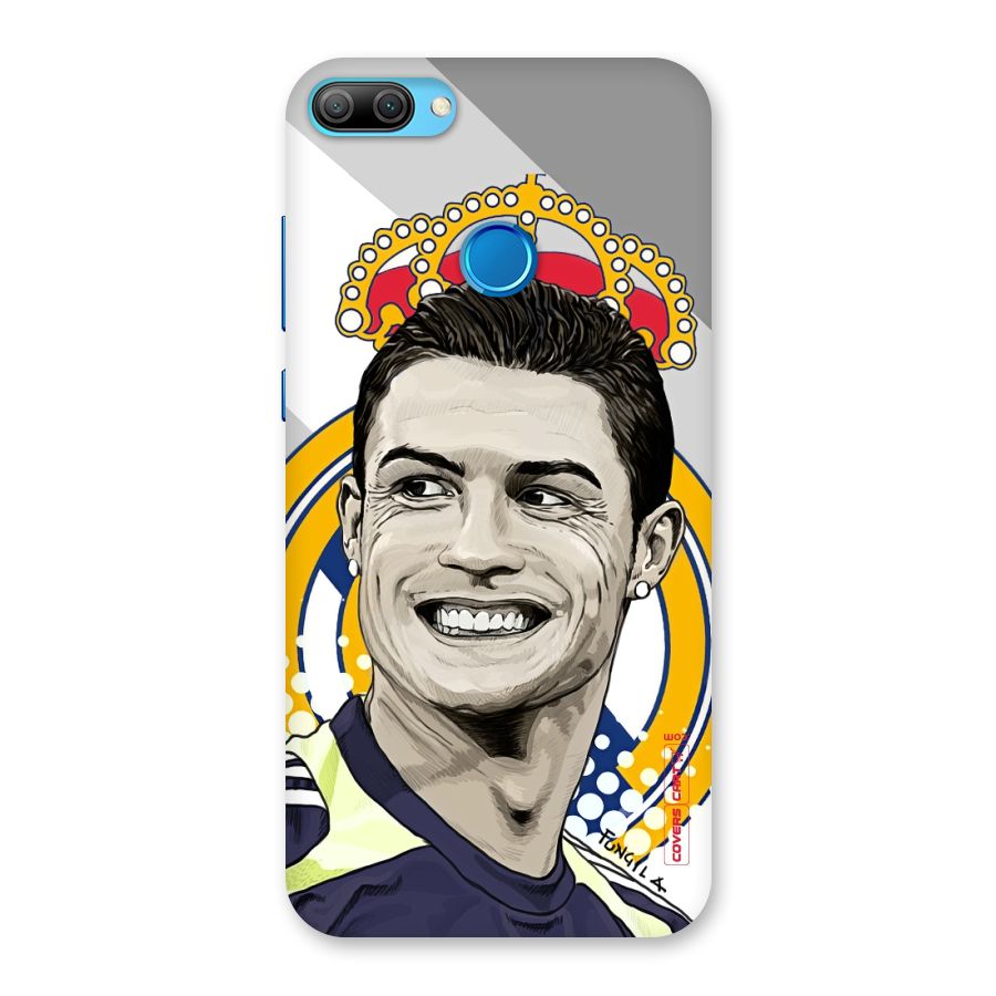 Ronaldo Madrid King Back Case for Honor 9N