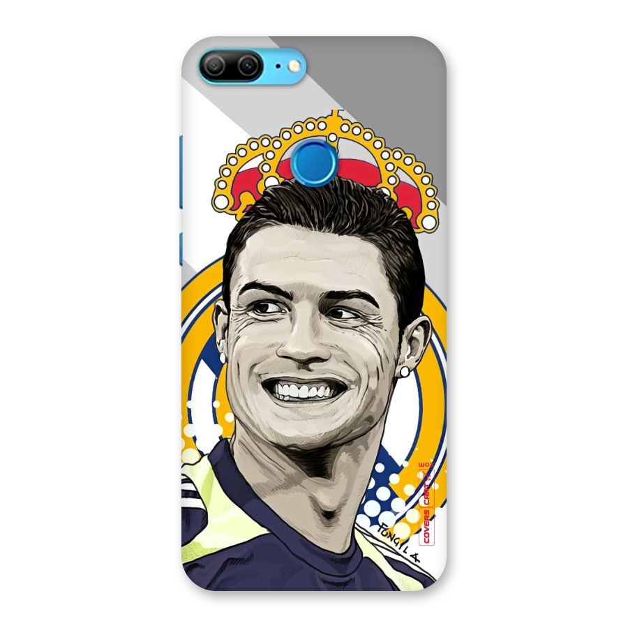 Ronaldo Madrid King Back Case for Honor 9 Lite