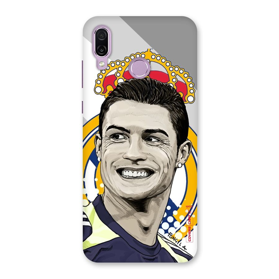 Ronaldo Madrid King Back Case for Honor Play