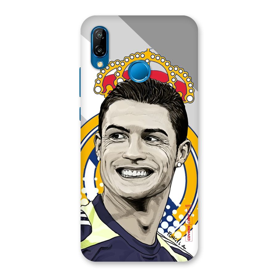 Ronaldo Madrid King Back Case for Huawei P20 Lite