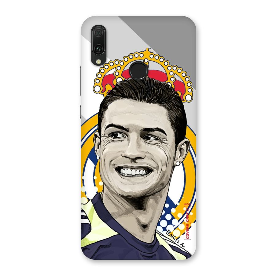 Ronaldo Madrid King Back Case for Huawei Y9 (2019)