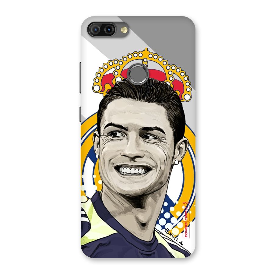 Ronaldo Madrid King Back Case for Infinix Hot 6 Pro