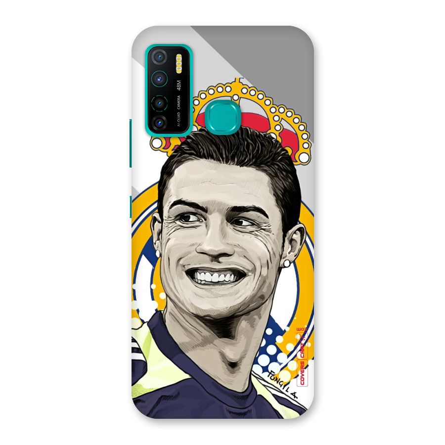Ronaldo Madrid King Back Case for Infinix Hot 9 Pro