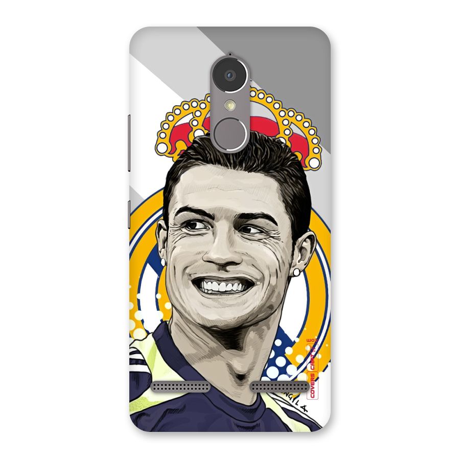 Ronaldo Madrid King Back Case for Lenovo K6 Power