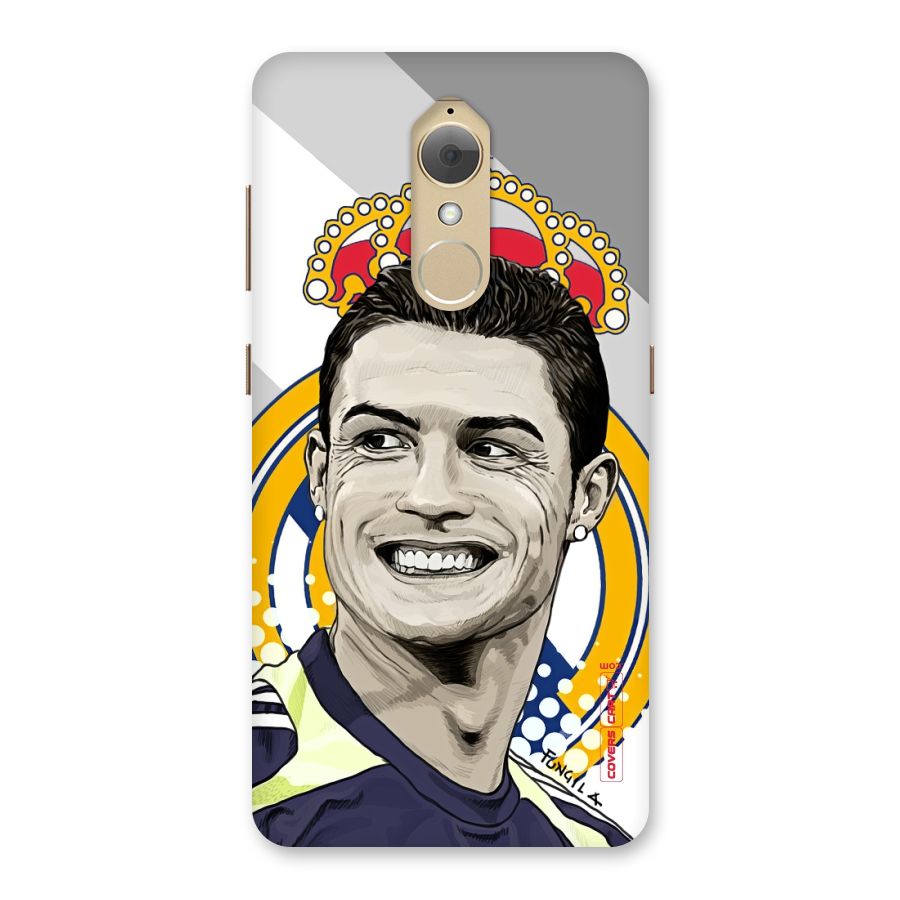 Ronaldo Madrid King Back Case for Lenovo K8