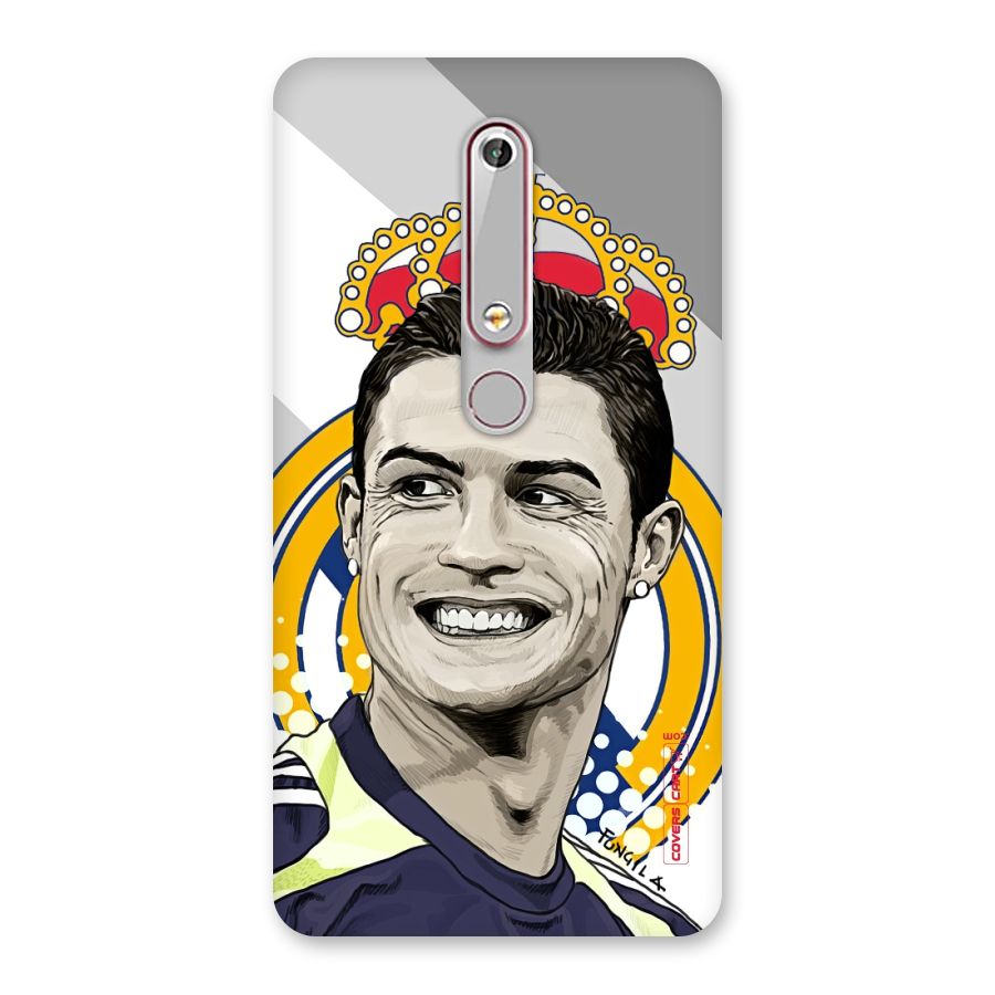 Ronaldo Madrid King Back Case for Nokia 6.1