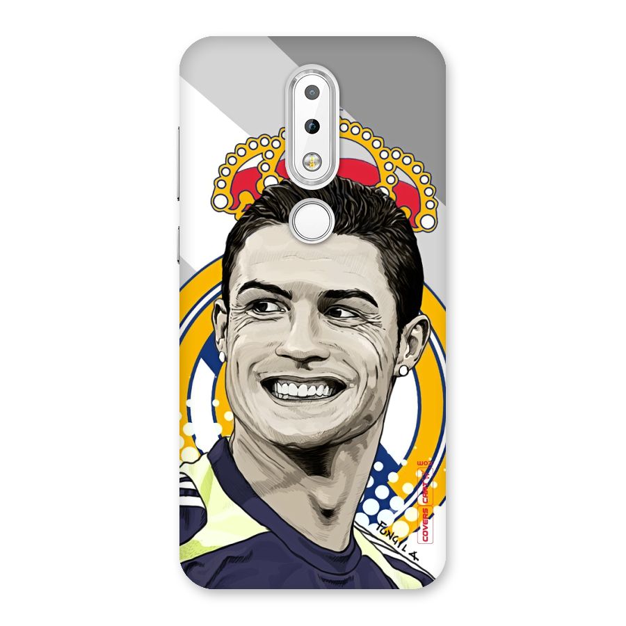 Ronaldo Madrid King Back Case for Nokia 6.1 Plus