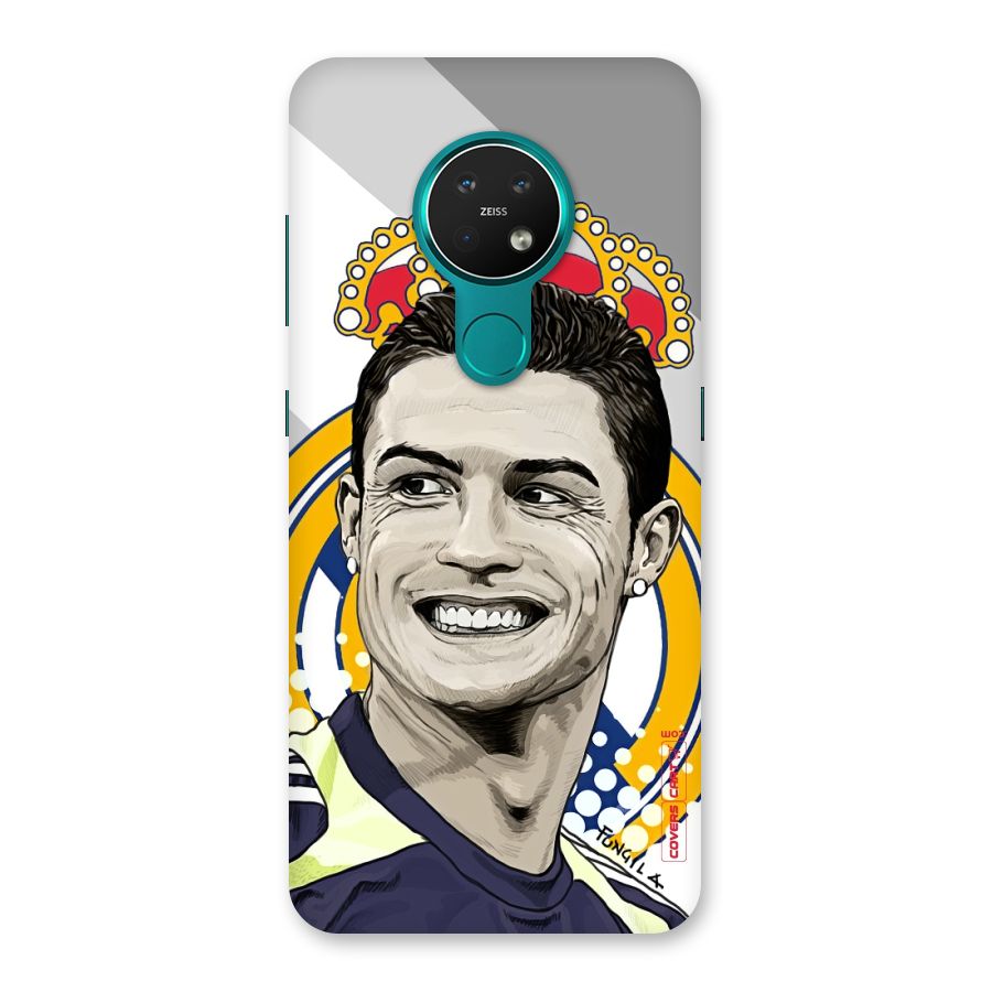 Ronaldo Madrid King Back Case for Nokia 7.2