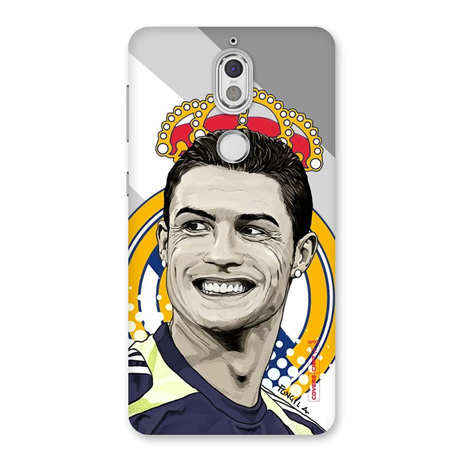 Ronaldo Madrid King Back Case for Nokia 7