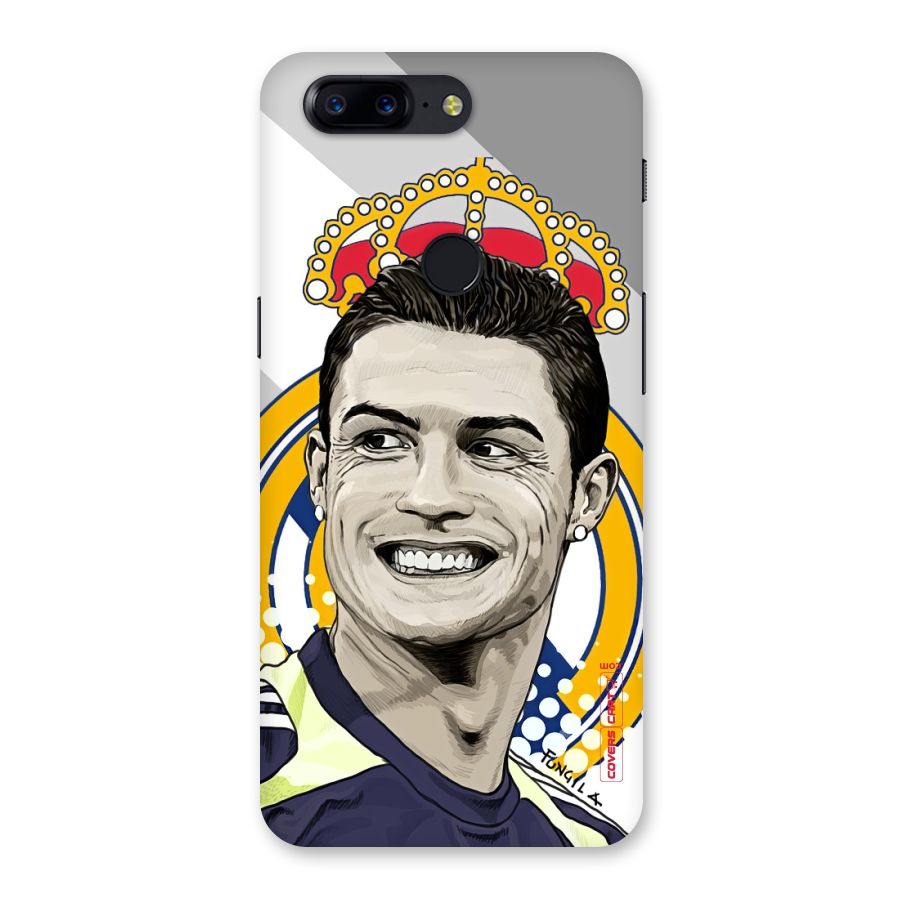 Ronaldo Madrid King Back Case for OnePlus 5T