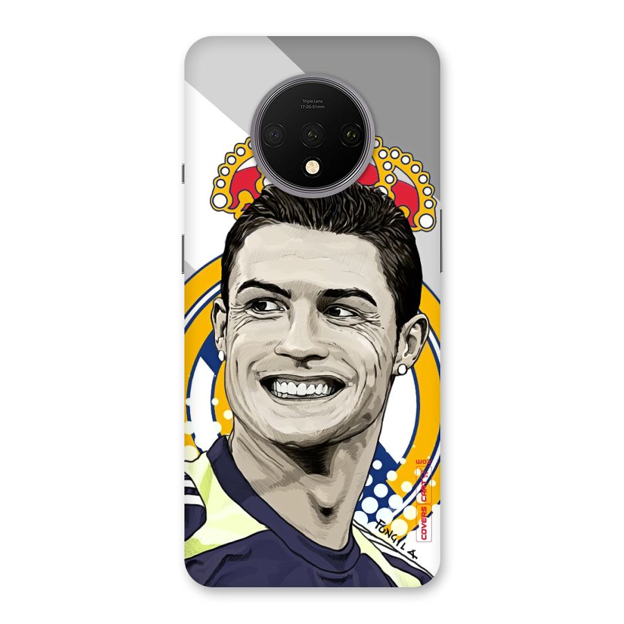 Ronaldo Madrid King Back Case for OnePlus 7T