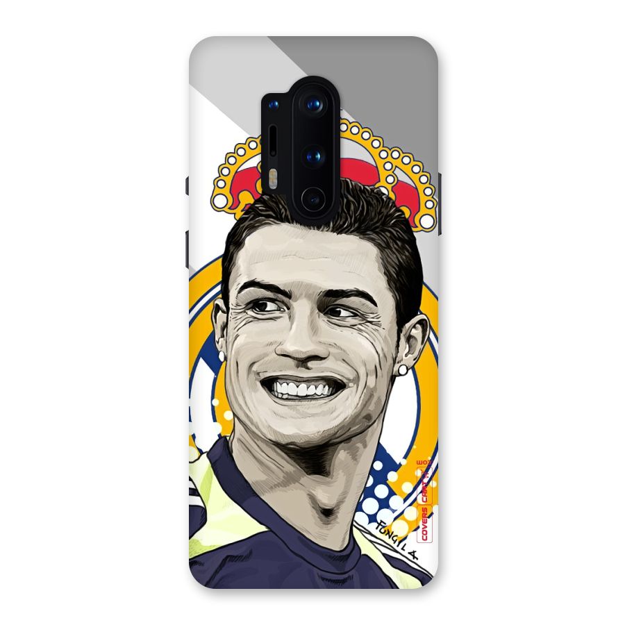 Ronaldo Madrid King Back Case for OnePlus 8 Pro