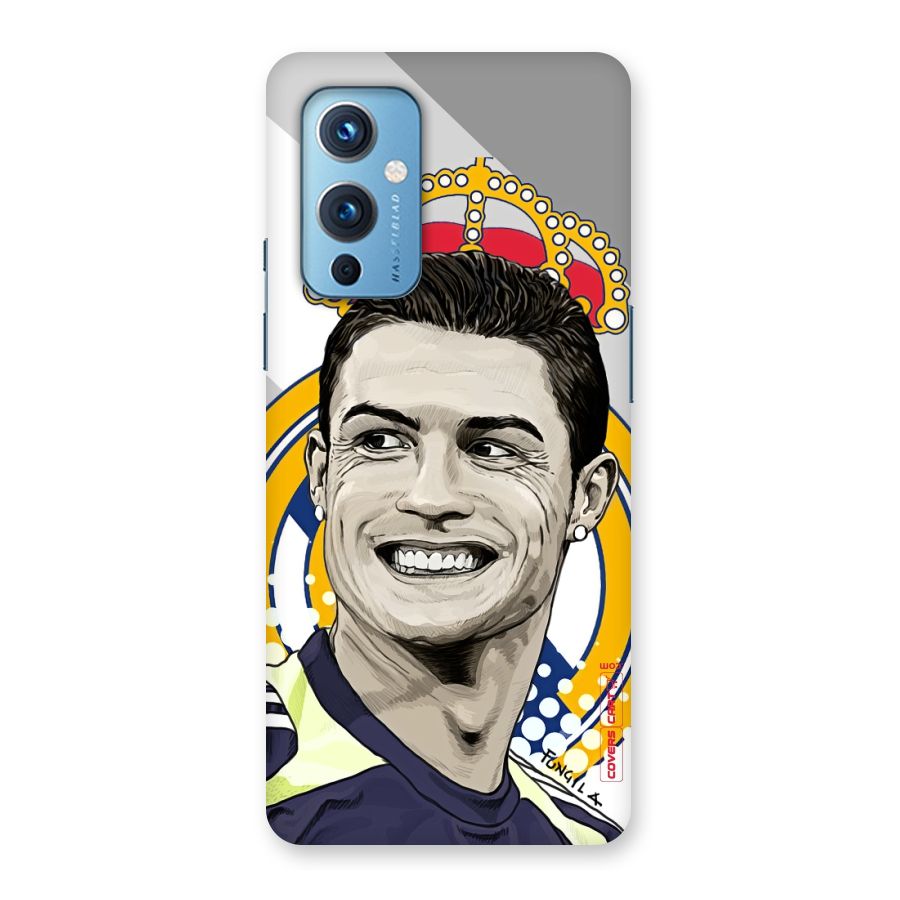 Ronaldo Madrid King Back Case for OnePlus 9