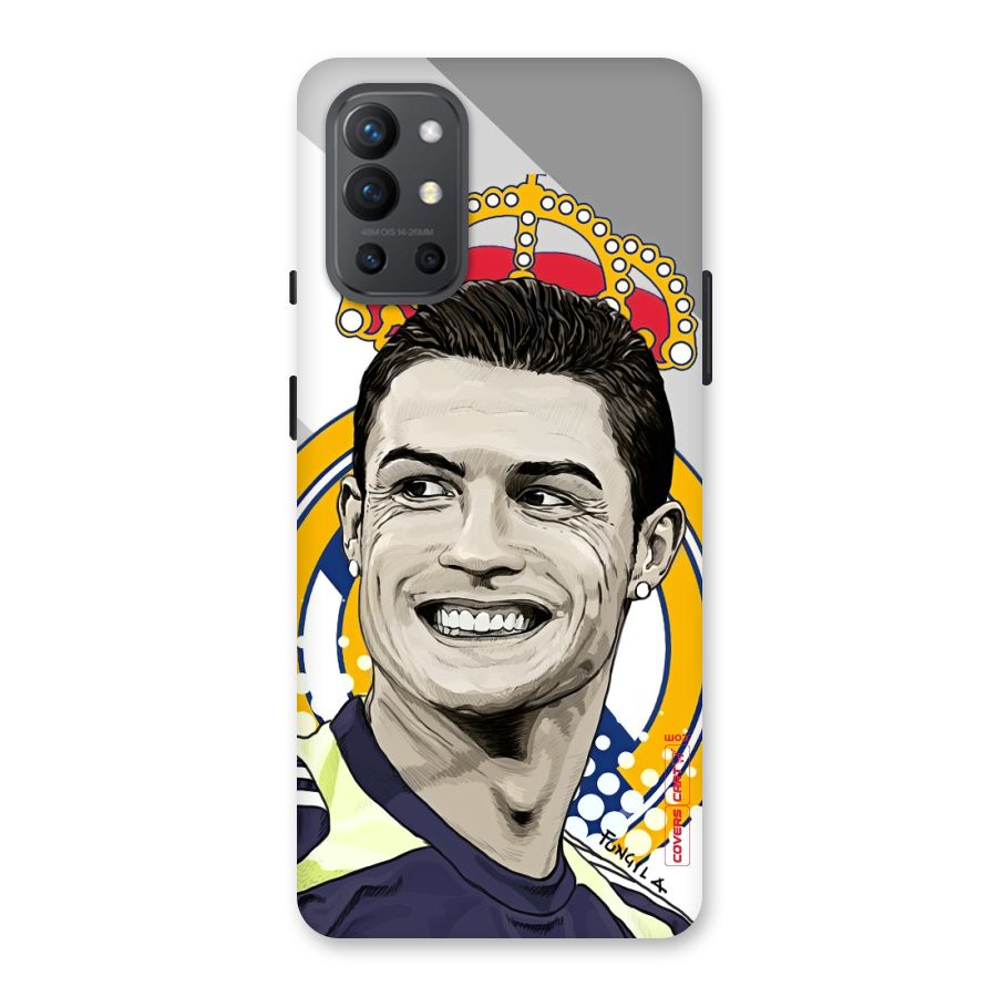 Ronaldo Madrid King Back Case for OnePlus 9R
