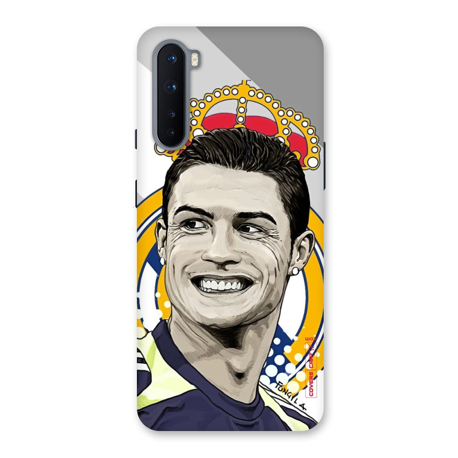 Ronaldo Madrid King Back Case for OnePlus Nord