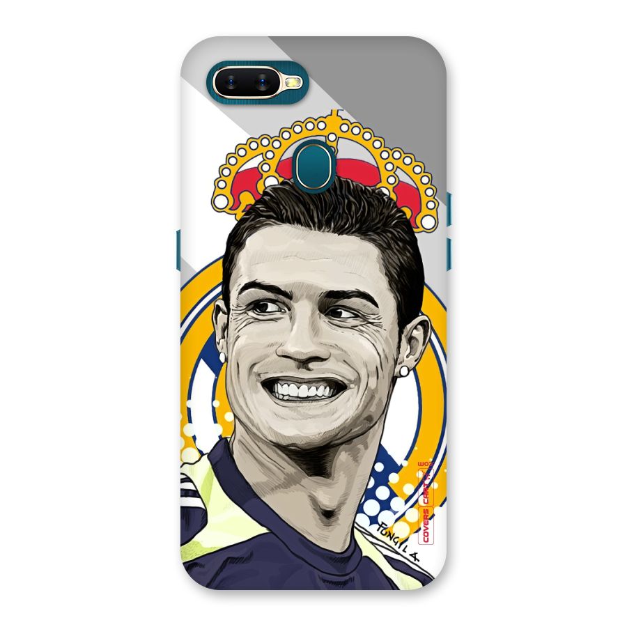 Ronaldo Madrid King Back Case for Oppo A11k
