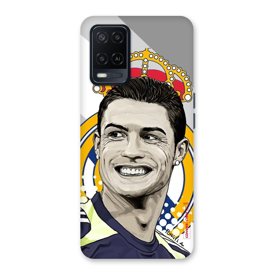 Ronaldo Madrid King Back Case for Oppo A54