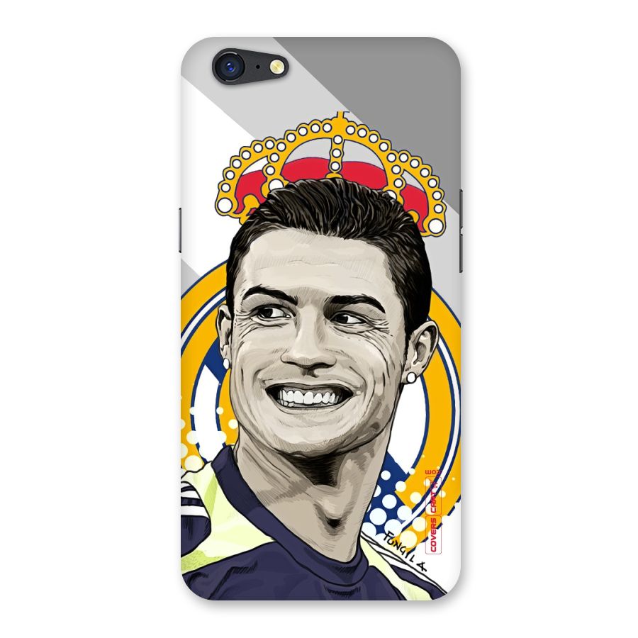Ronaldo Madrid King Back Case for Oppo A71