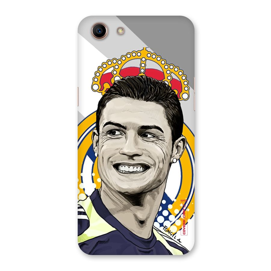Ronaldo Madrid King Back Case for Oppo A83 (2018)