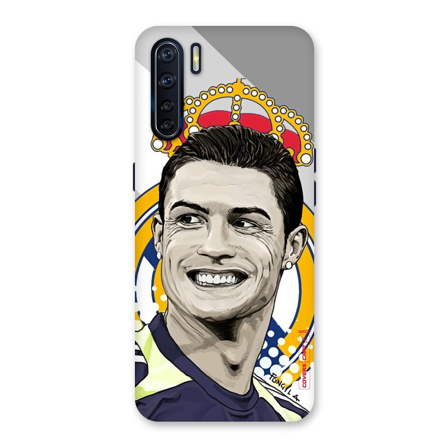 Ronaldo Madrid King Back Case for Oppo F15