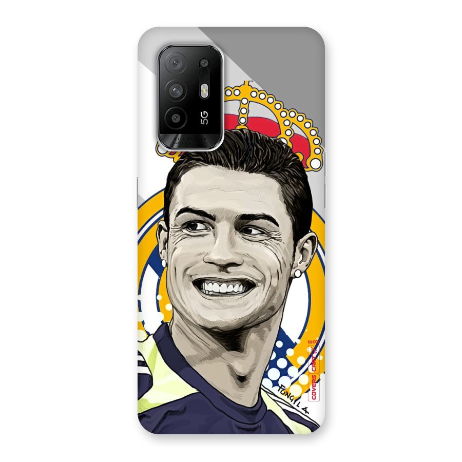 Ronaldo Madrid King Back Case for Oppo F19 Pro Plus 5G