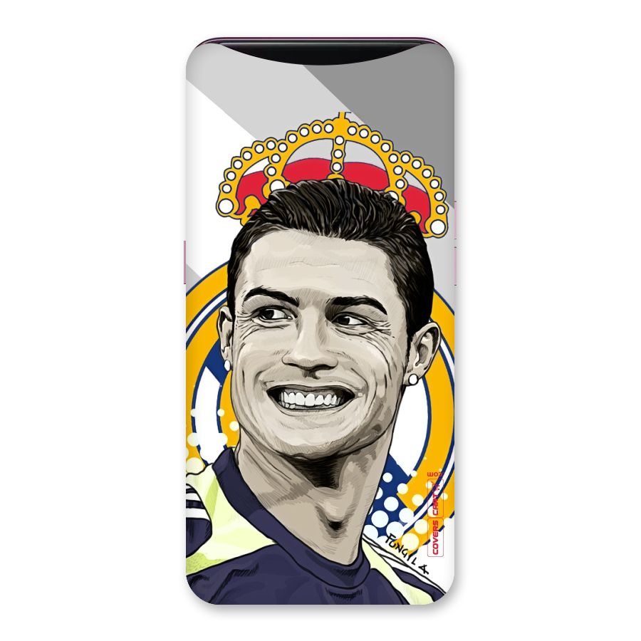 Ronaldo Madrid King Back Case for Oppo Find X