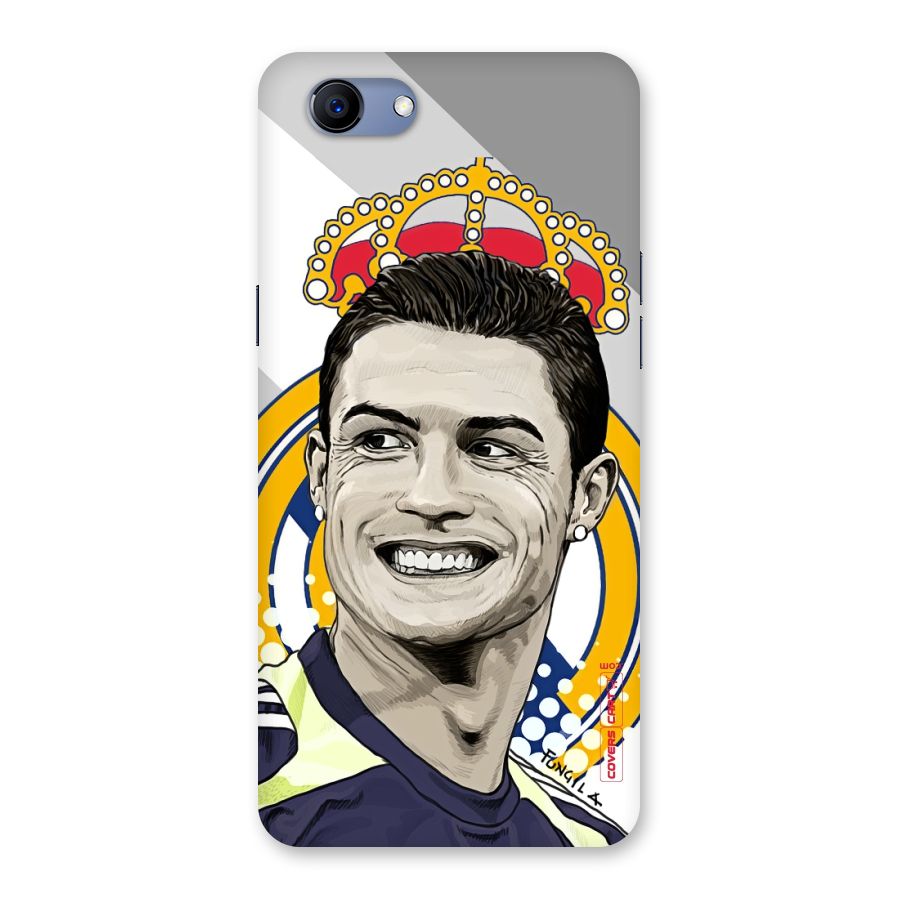 Ronaldo Madrid King Back Case for Oppo Realme 1