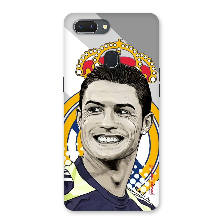 Ronaldo Madrid King Back Case for Oppo Realme 2