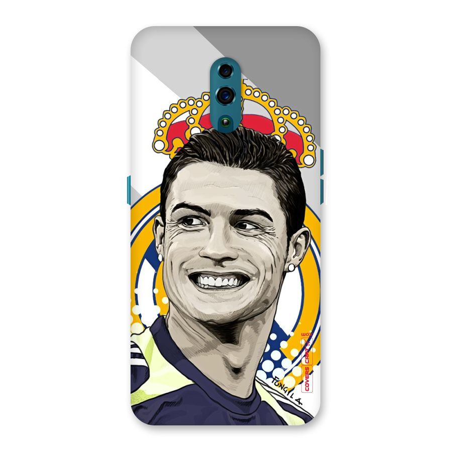 Ronaldo Madrid King Back Case for Oppo Reno