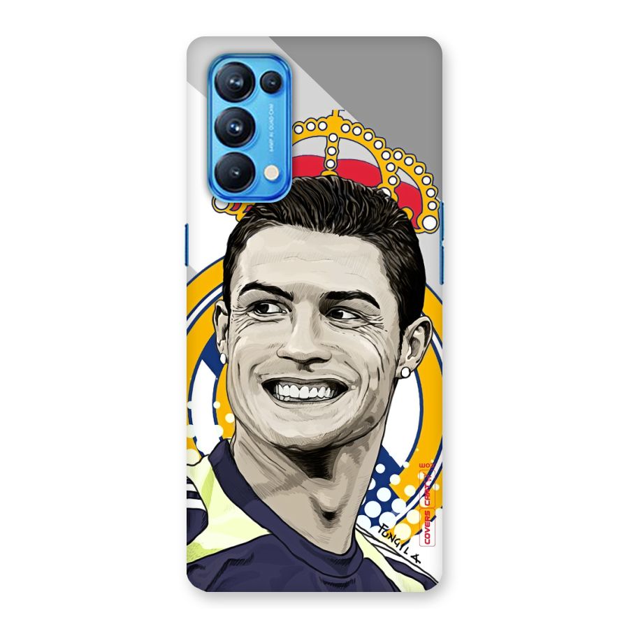 Ronaldo Madrid King Back Case for Oppo Reno5 Pro 5G