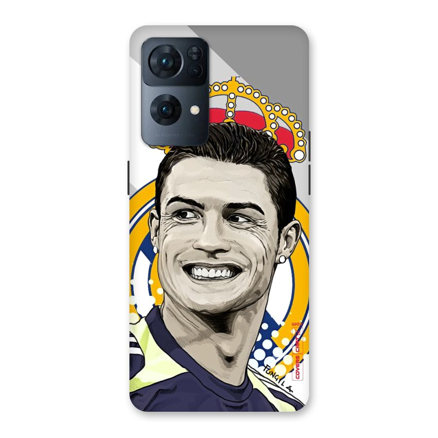 Ronaldo Madrid King Back Case for Oppo Reno7 Pro 5G