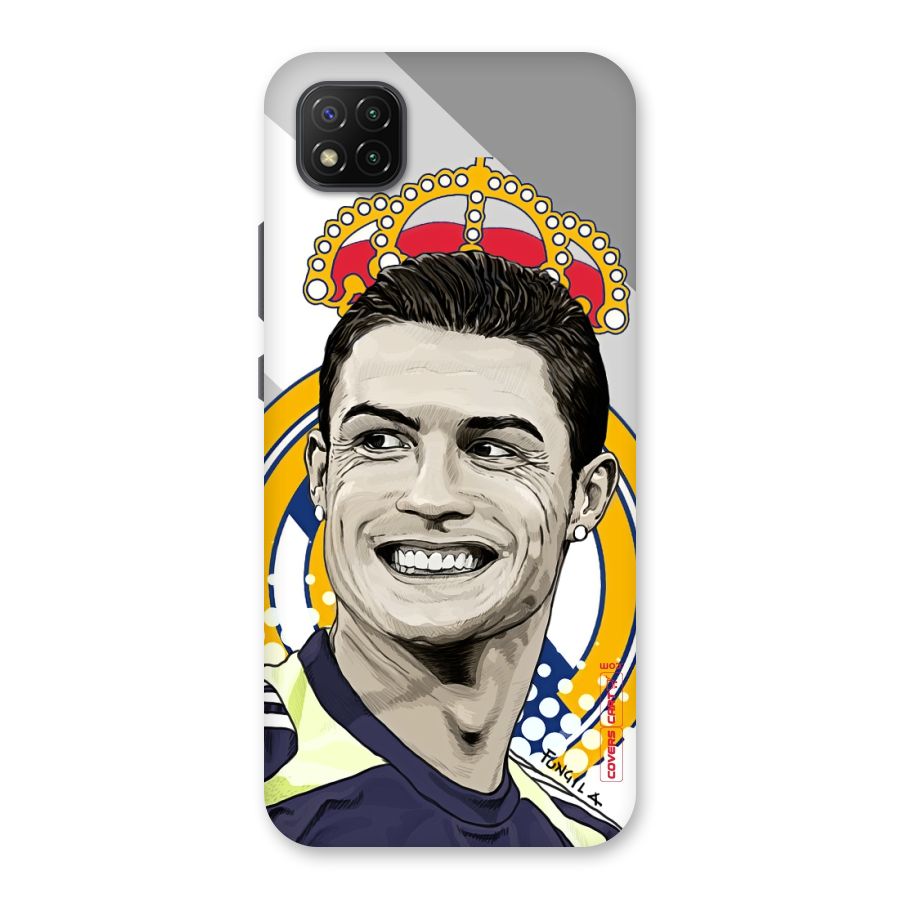 Ronaldo Madrid King Back Case for Poco C3
