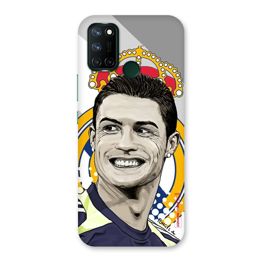 Ronaldo Madrid King Back Case for Realme 7i