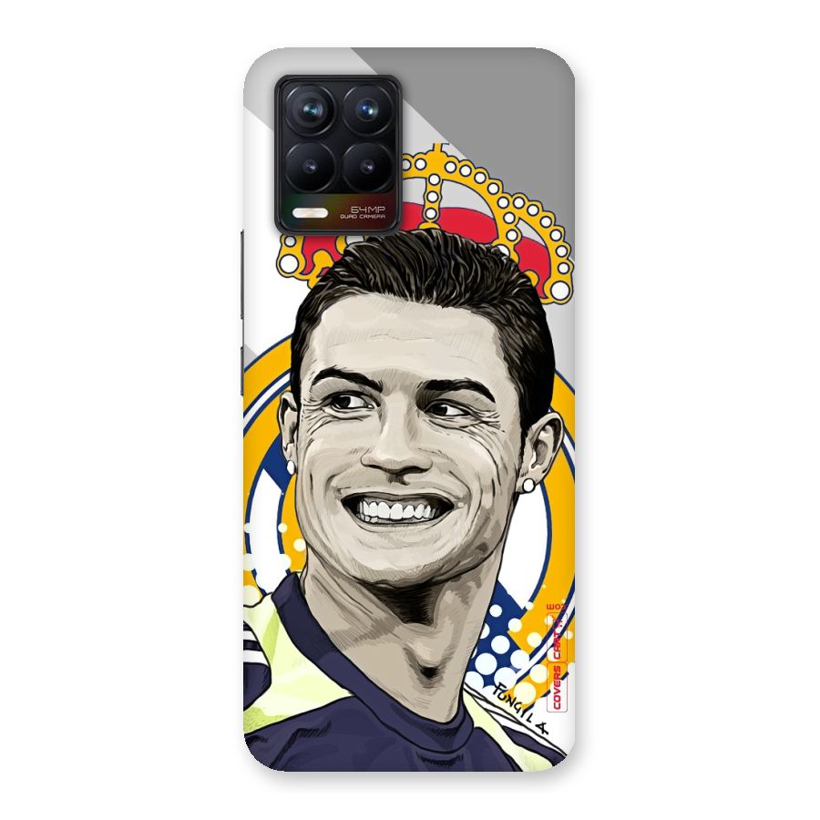 Ronaldo Madrid King Back Case for Realme 8