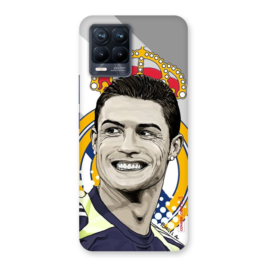 Ronaldo Madrid King Back Case for Realme 8 Pro