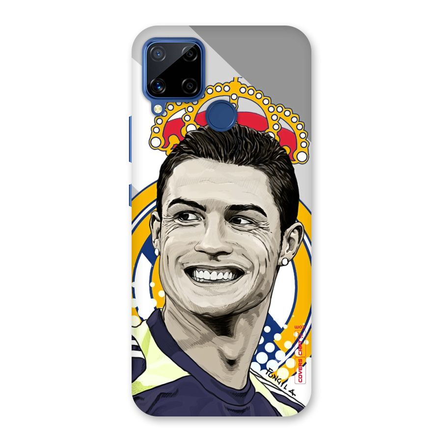 Ronaldo Madrid King Back Case for Realme C15