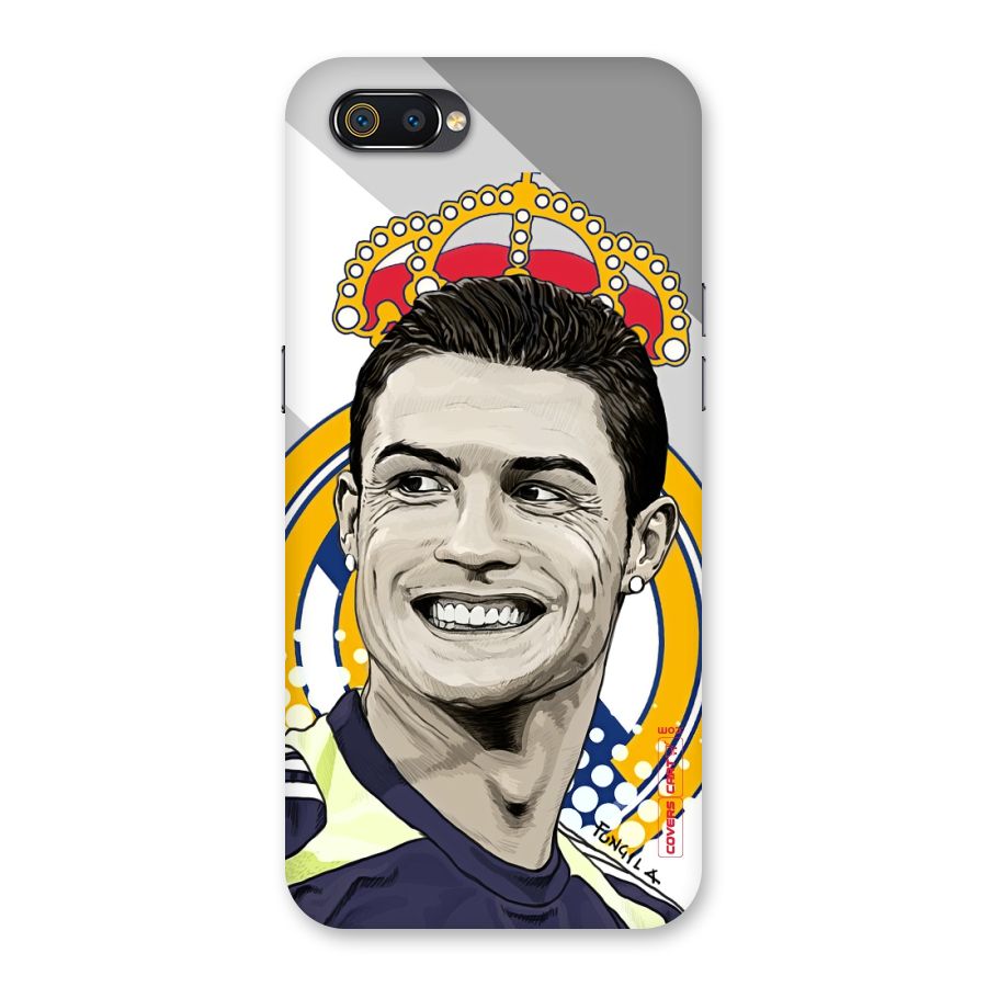 Ronaldo Madrid King Back Case for Realme C2