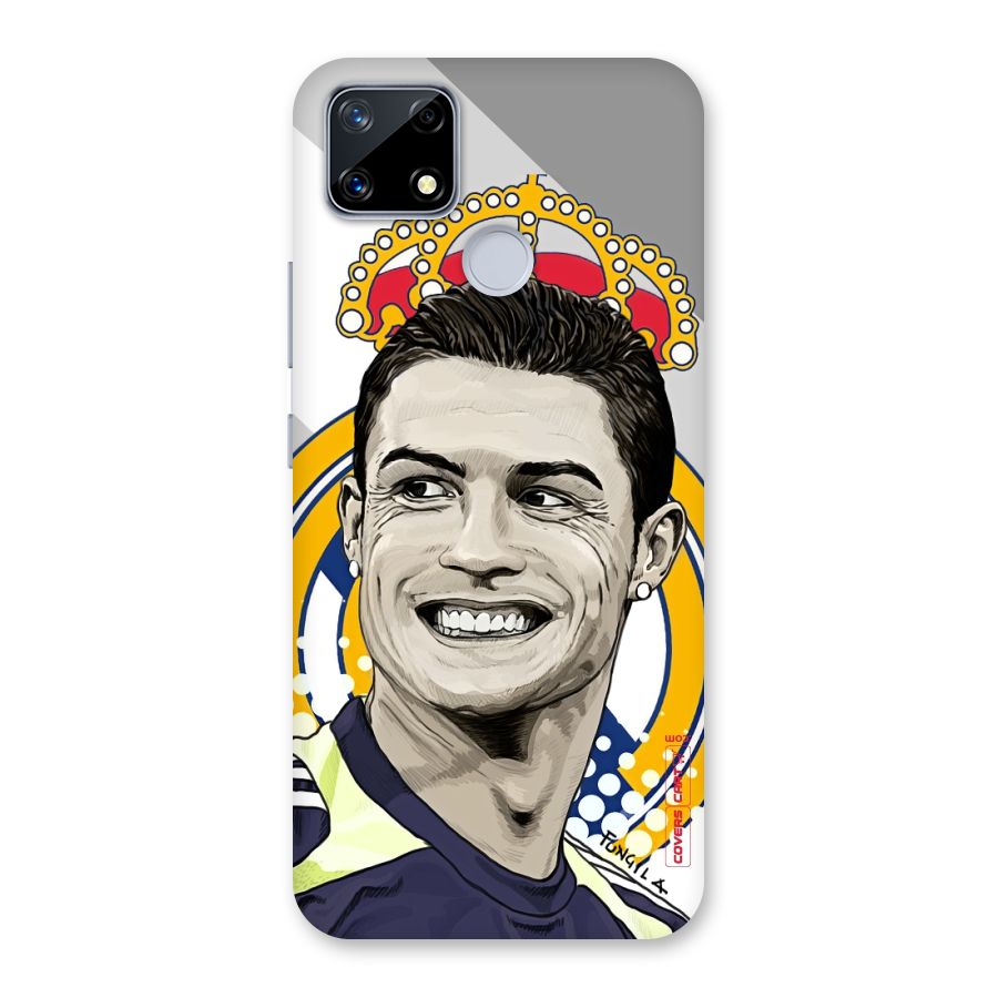 Ronaldo Madrid King Back Case for Realme Narzo 20