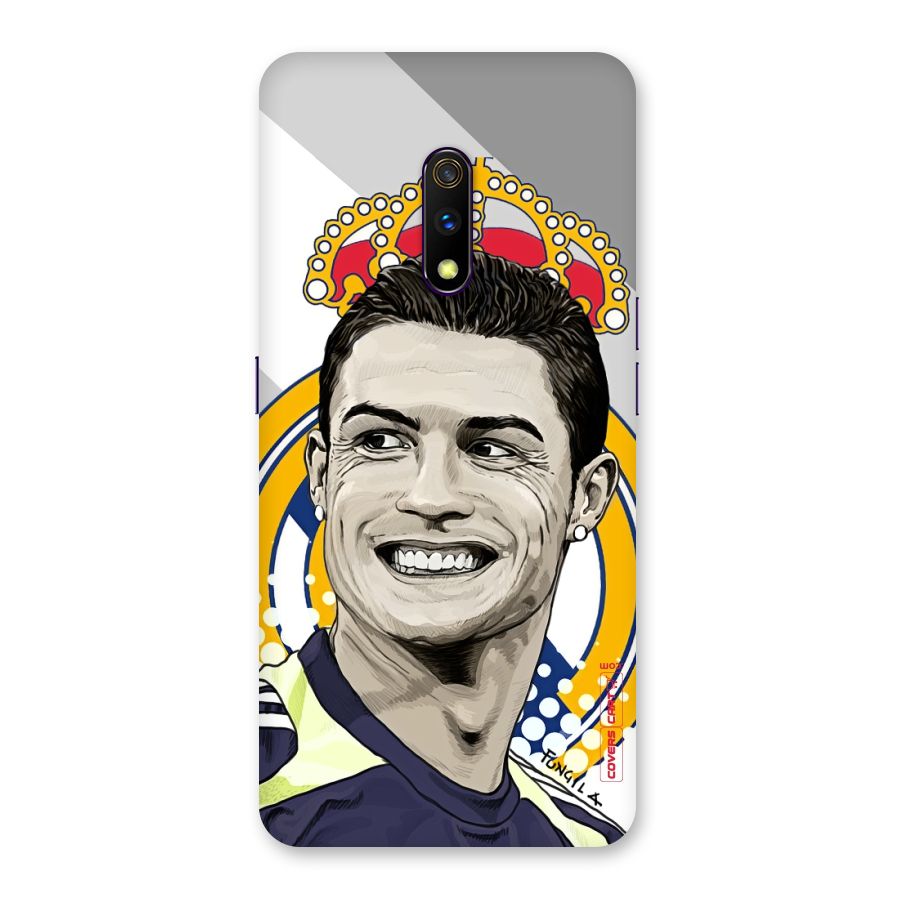 Ronaldo Madrid King Back Case for Realme X
