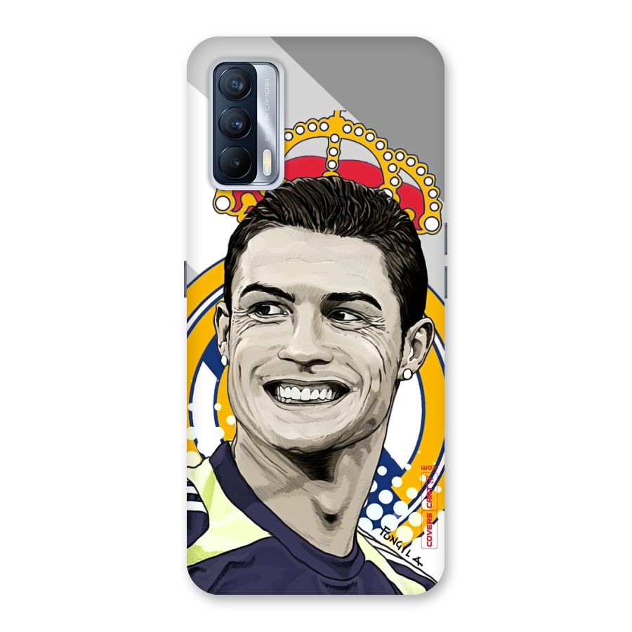Ronaldo Madrid King Back Case for Realme X7