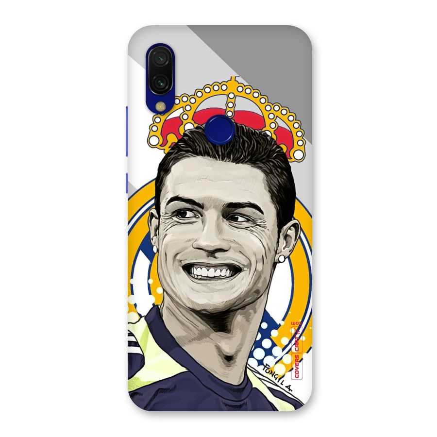 Ronaldo Madrid King Back Case for Redmi 7