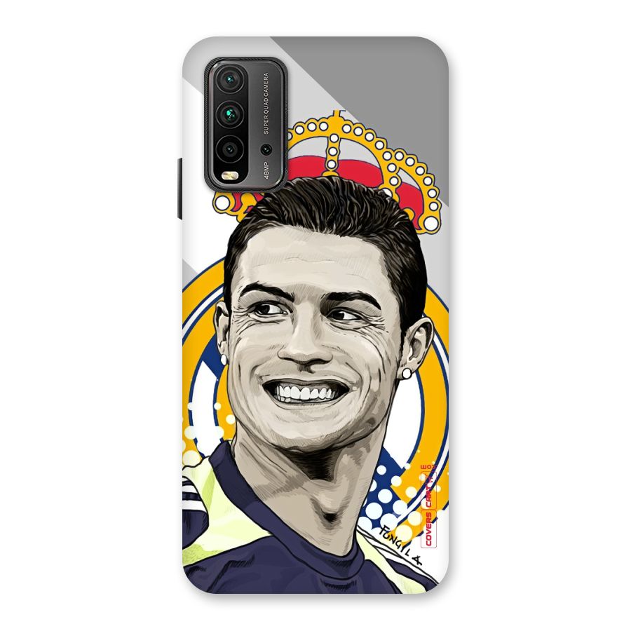 Ronaldo Madrid King Back Case for Redmi 9 Power