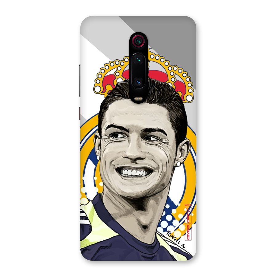 Ronaldo Madrid King Back Case for Redmi K20